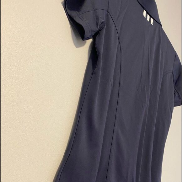 Adidas | NAVY BLUE Golf Women's Puremotion Solid Jersey Polo Shirt - Picture 11 of 11